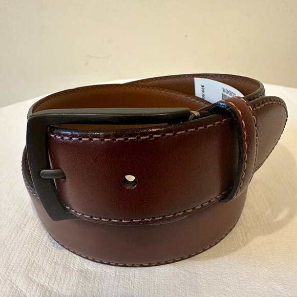 Jos.A.Bank Brown Genuine Leather Belt Size 40/100 (23045-262)